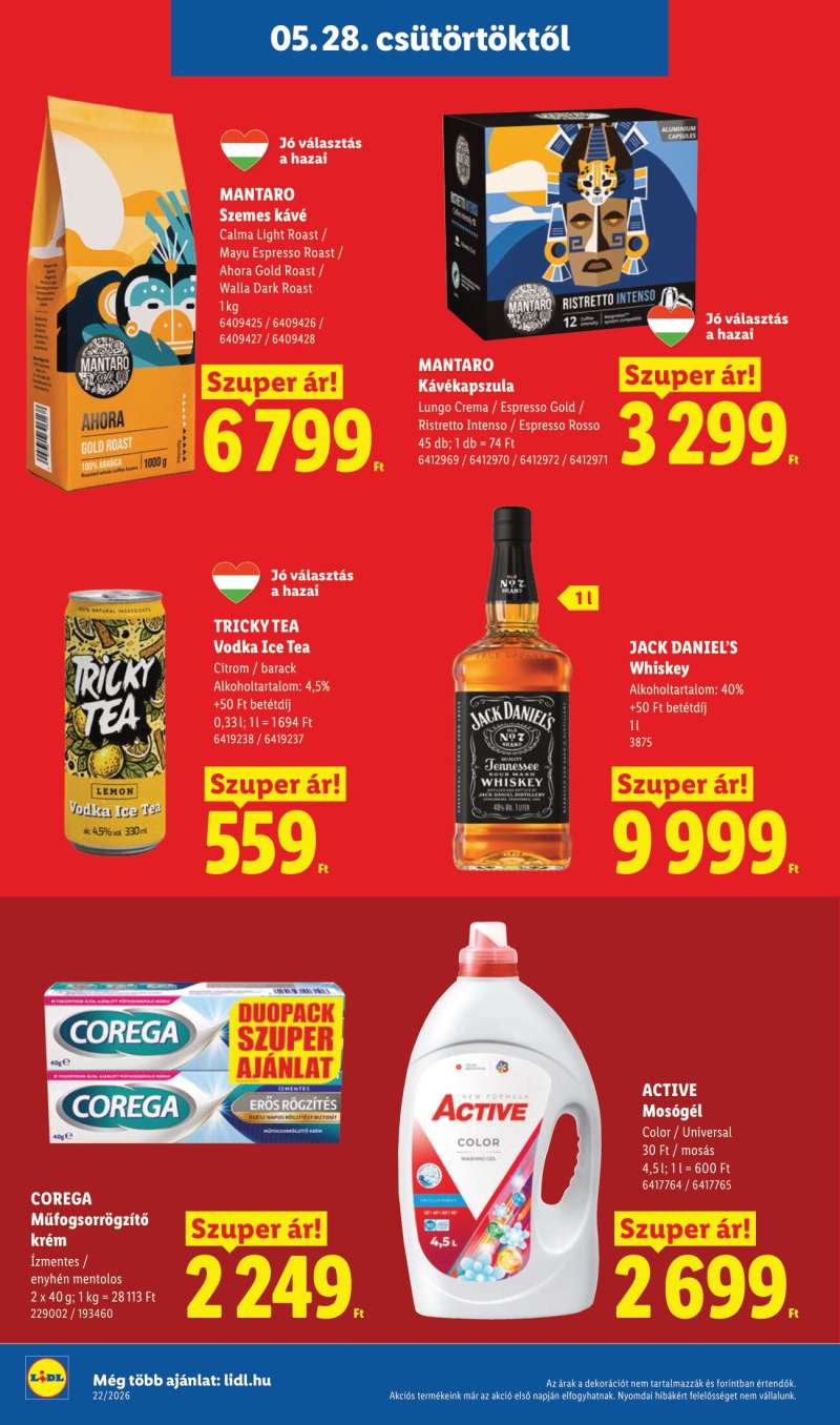 Lidl Akciós Újság 18 oldal