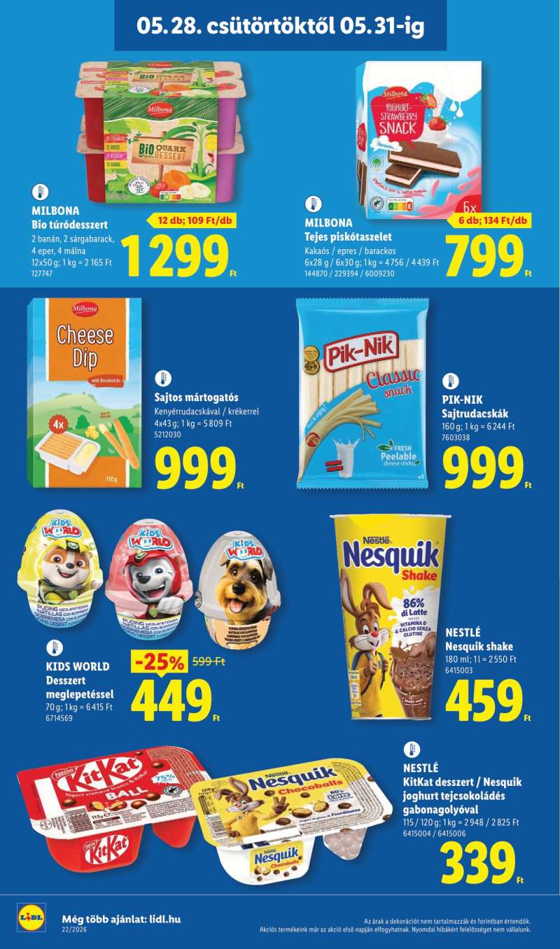 Lidl Akciós Újság 22 oldal