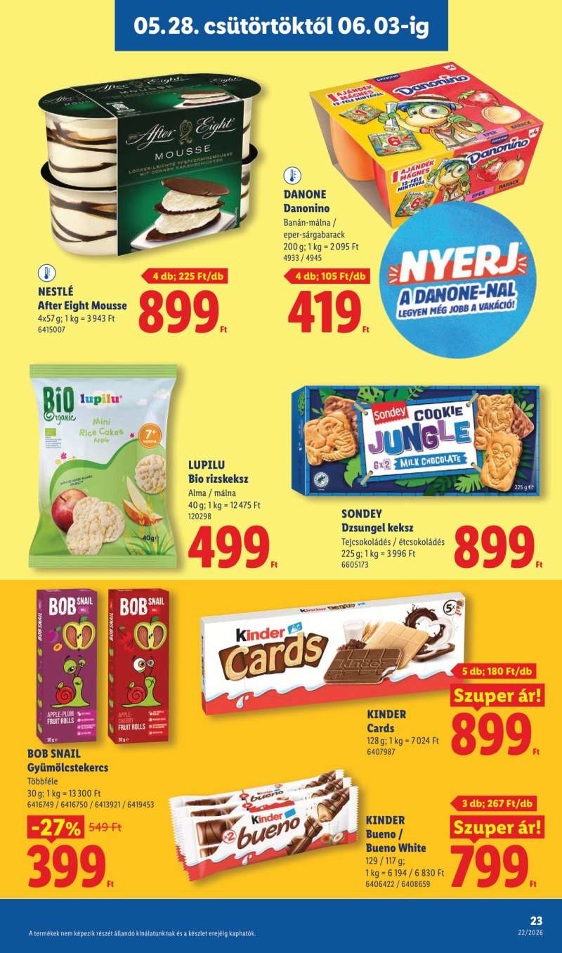 Lidl Akciós Újság 23 oldal