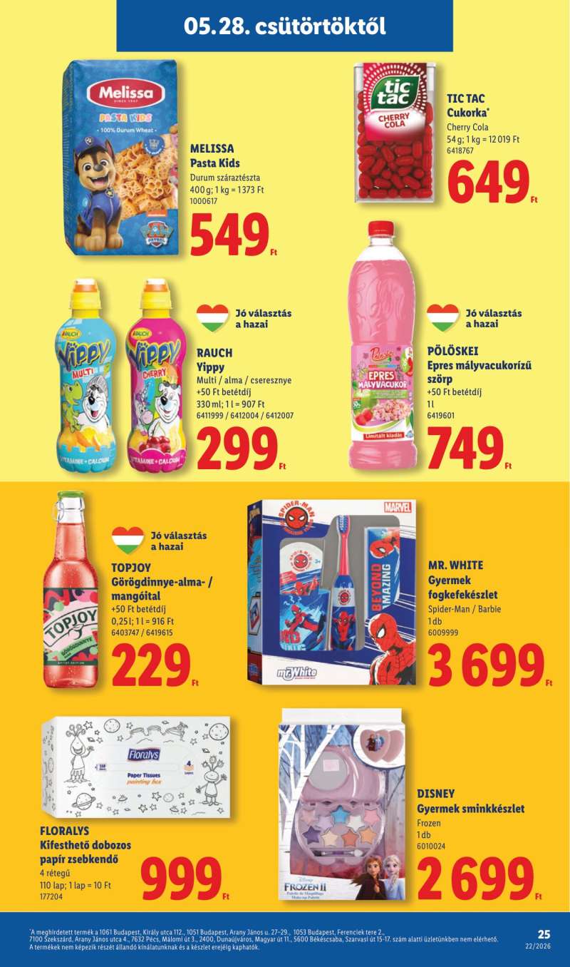 Lidl Akciós Újság 25 oldal