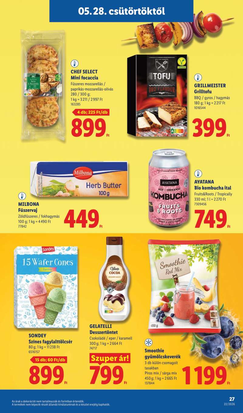 Lidl Akciós Újság 27 oldal