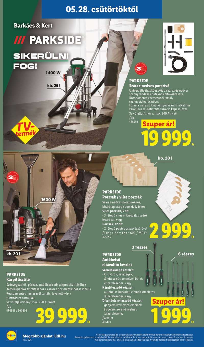 Lidl Akciós Újság 34 oldal