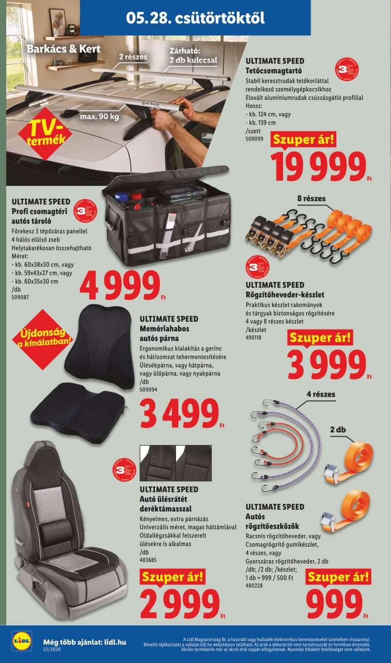 Lidl Akciós Újság 36 oldal