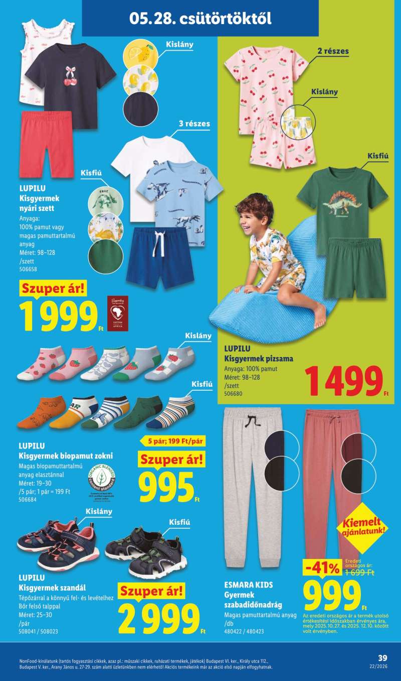 Lidl Akciós Újság 39 oldal