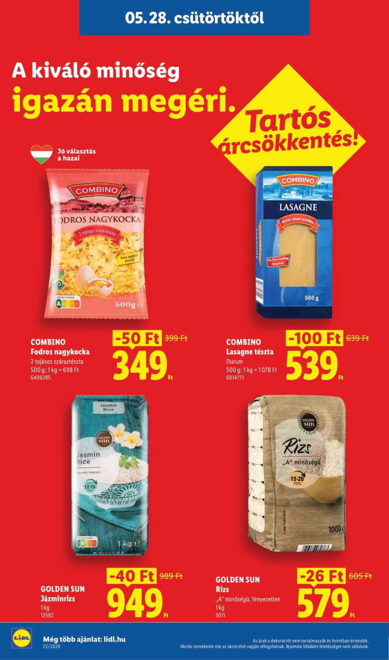 Lidl Akciós Újság 4 oldal