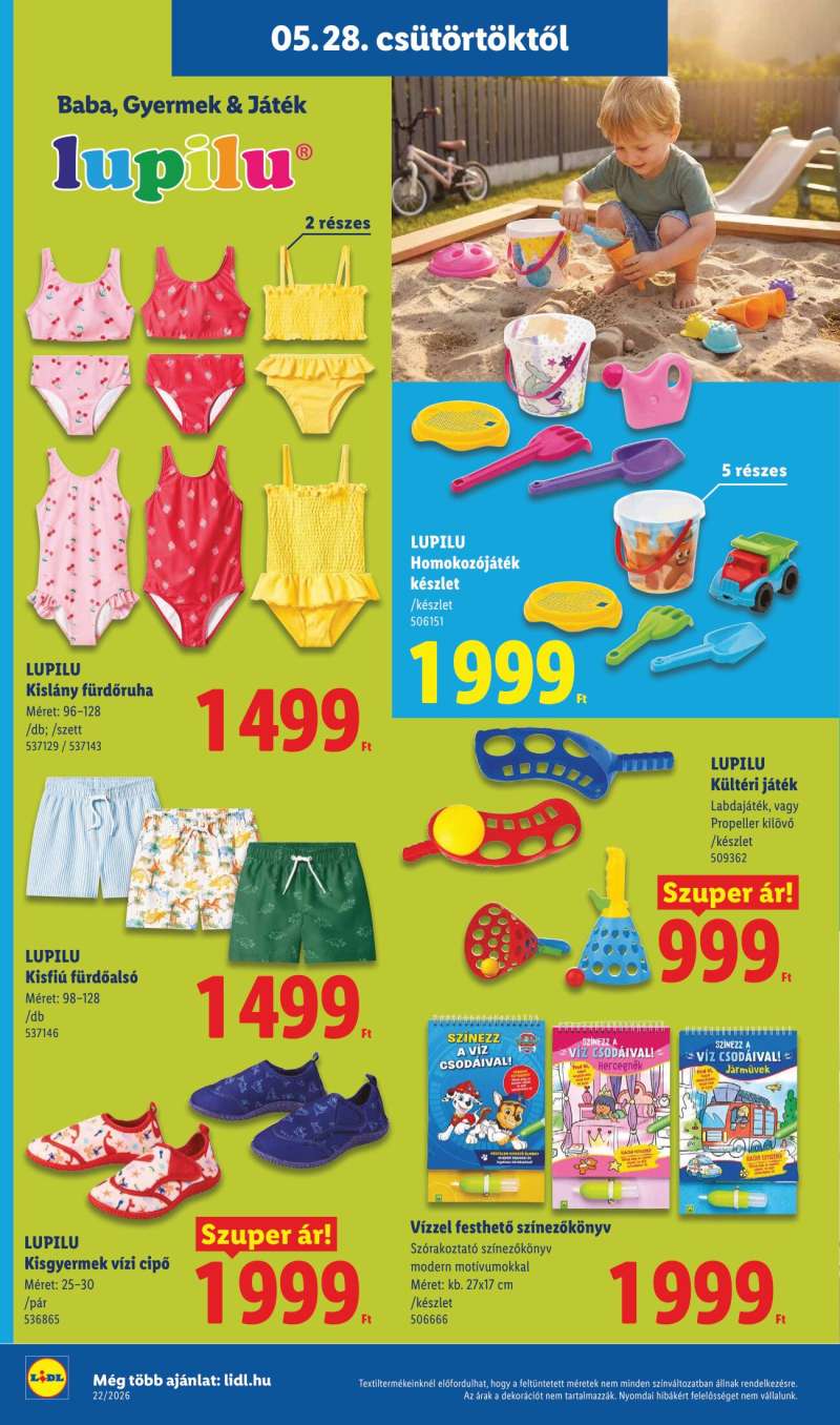 Lidl Akciós Újság 40 oldal