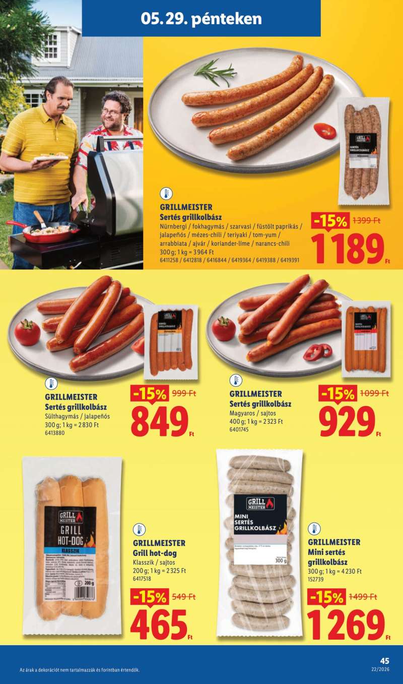 Lidl Akciós Újság 45 oldal