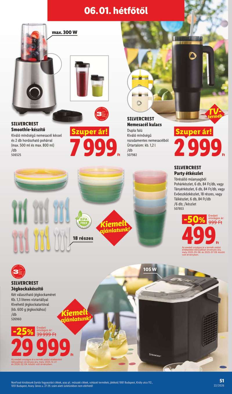 Lidl Akciós Újság 51 oldal