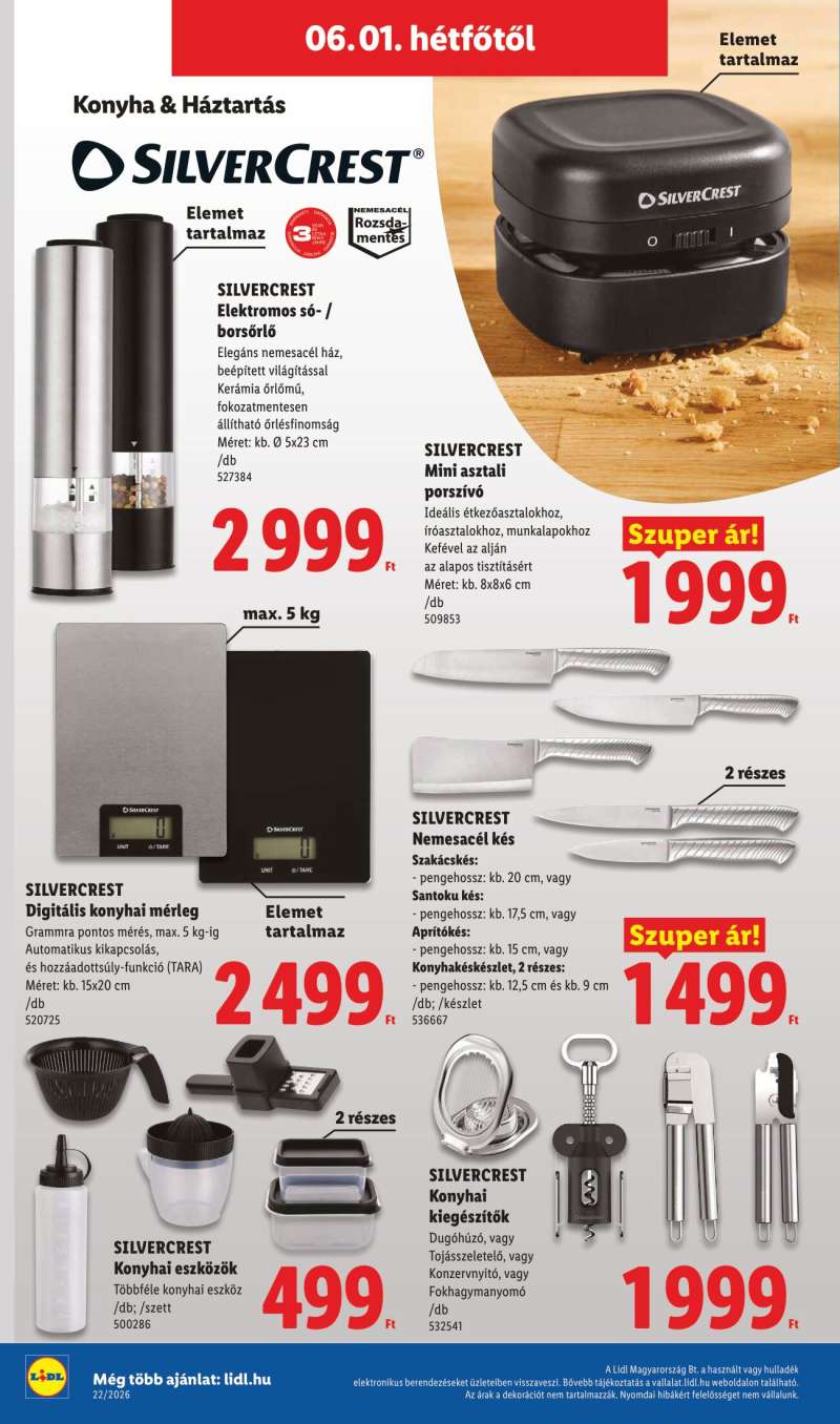 Lidl Akciós Újság 54 oldal