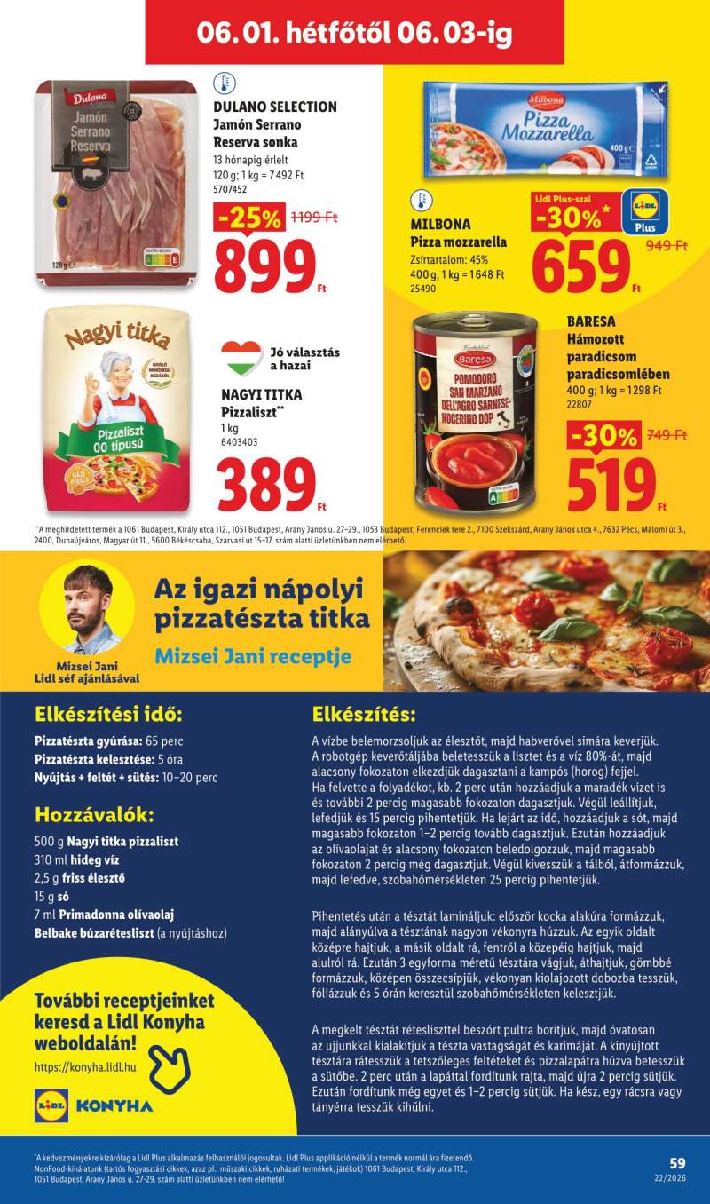 Lidl Akciós Újság 59 oldal