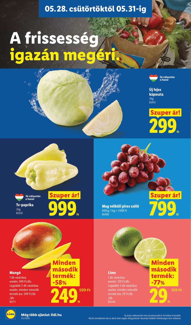 Lidl Akciós Újság 6 oldal
