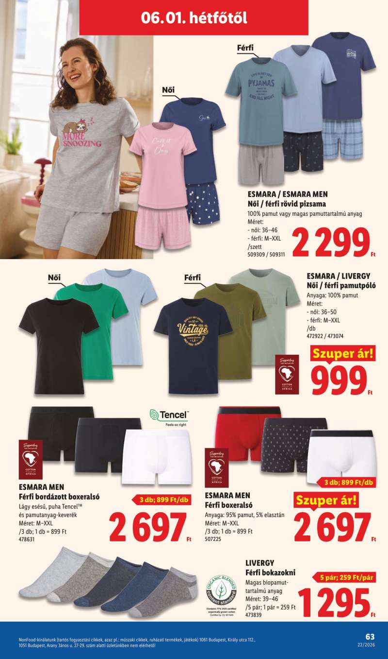 Lidl Akciós Újság 63 oldal
