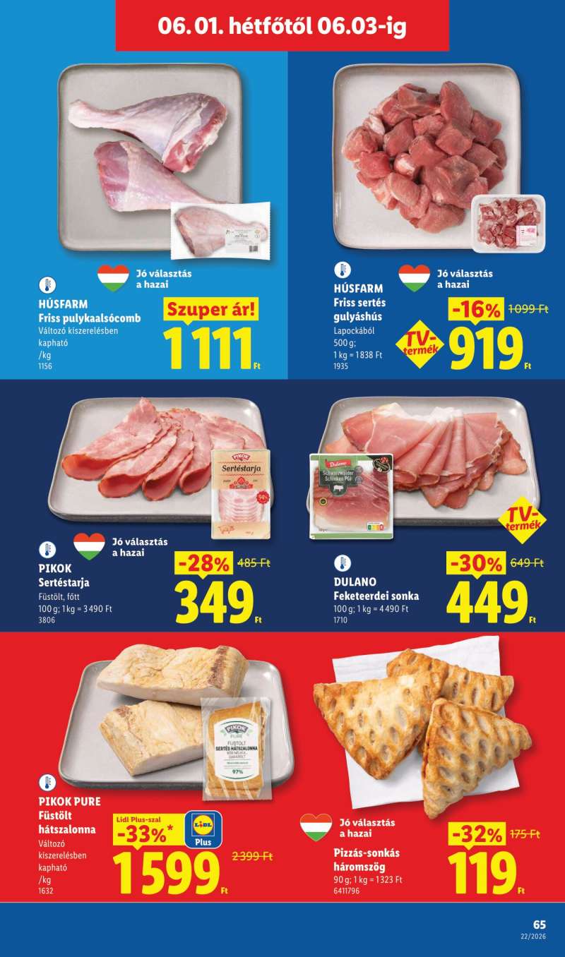 Lidl Akciós Újság 65 oldal