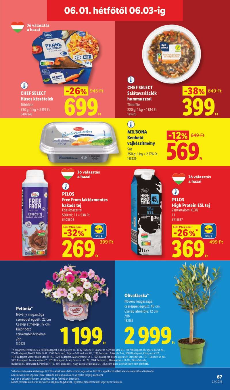 Lidl Akciós Újság 67 oldal