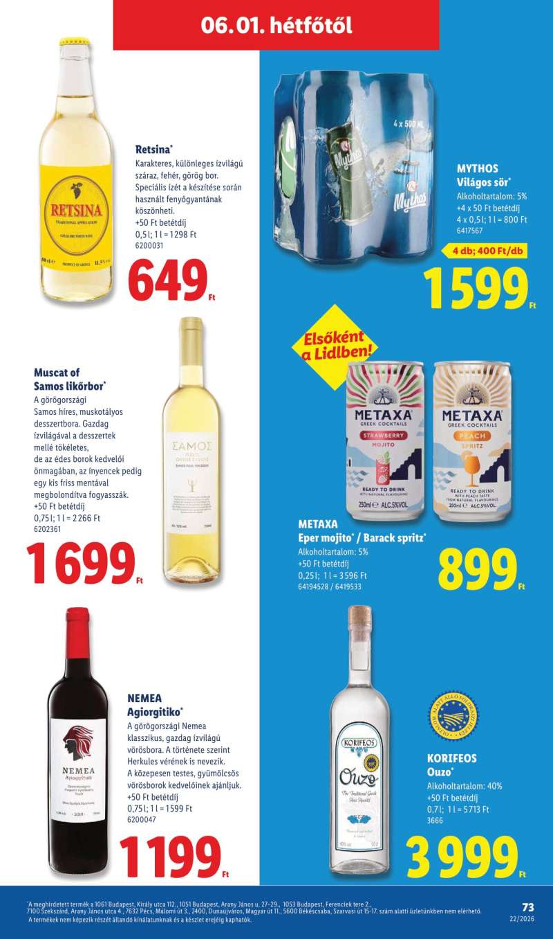 Lidl Akciós Újság 73 oldal
