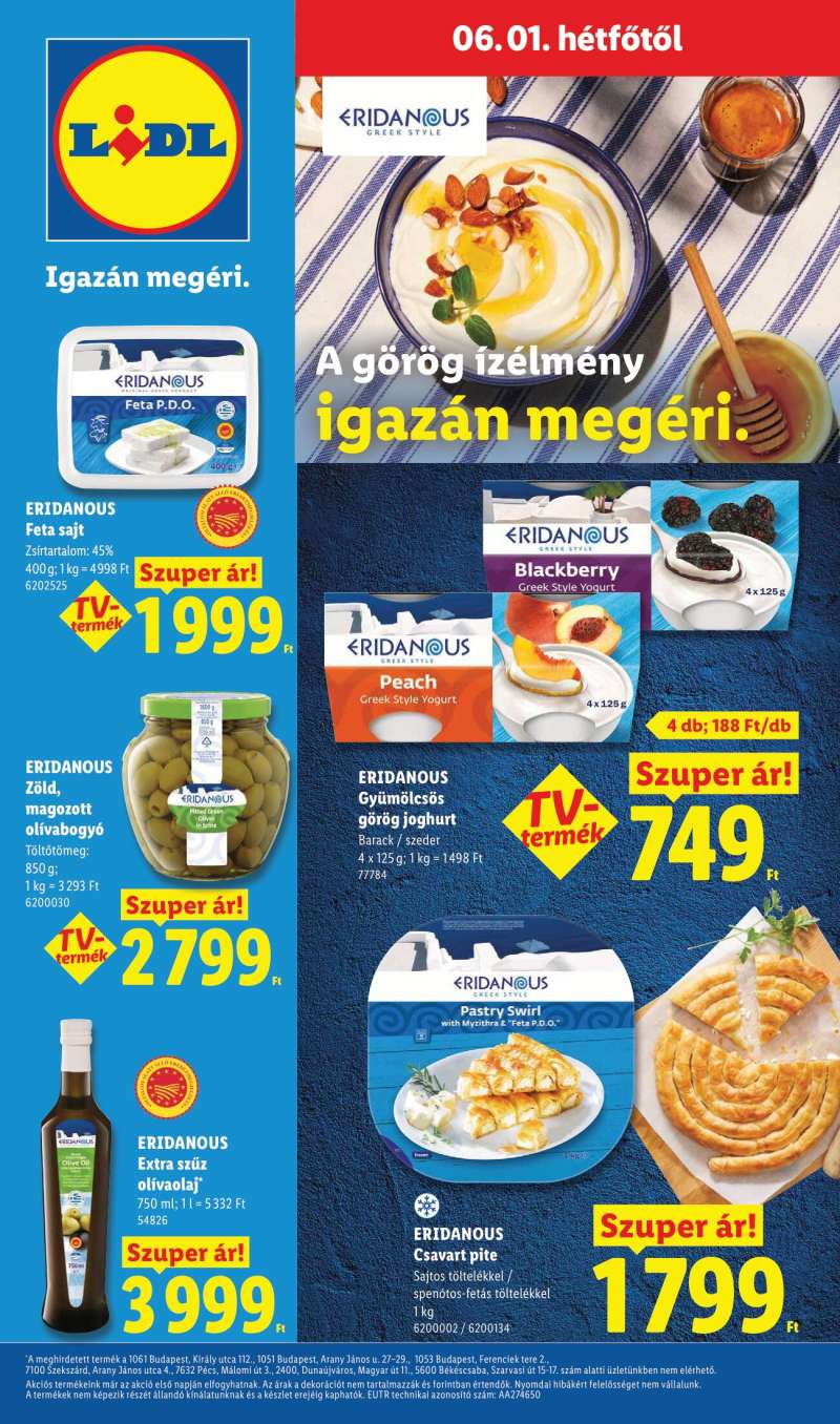 Lidl Akciós Újság 74 oldal