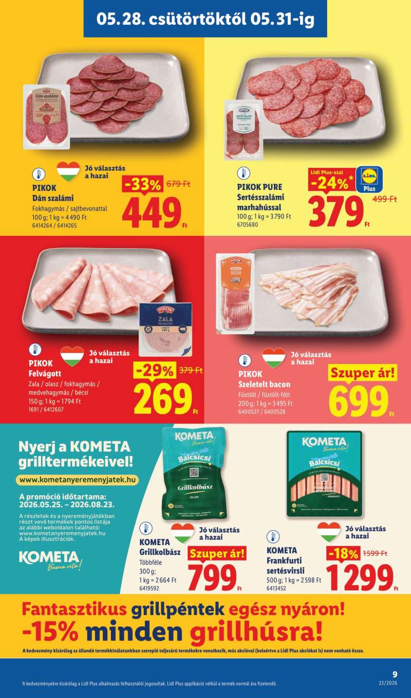 Lidl Akciós Újság 9 oldal