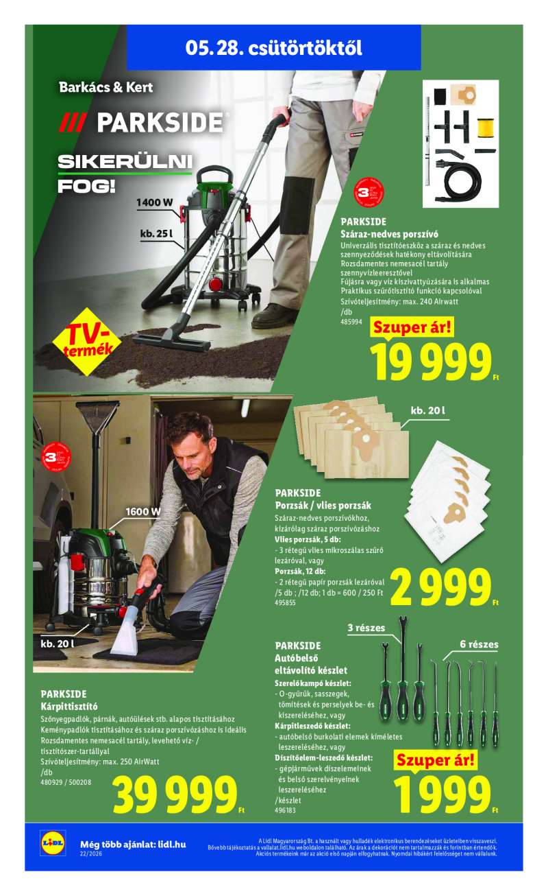 Lidl Érvényes 05.28-tól 2 oldal
