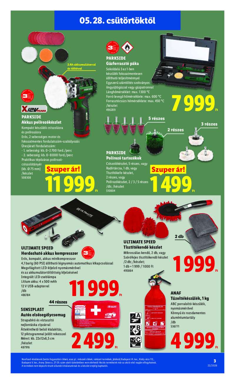 Lidl Érvényes 05.28-tól 3 oldal