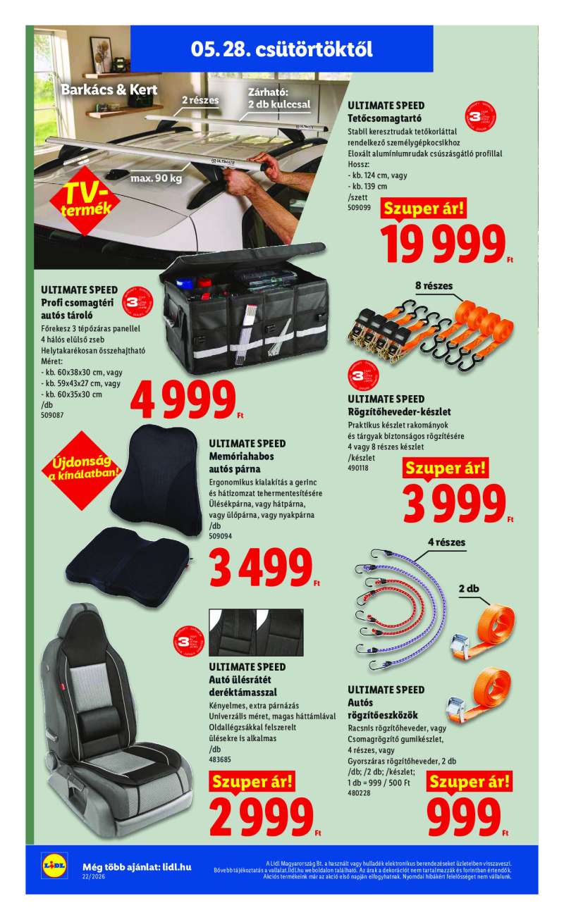 Lidl Érvényes 05.28-tól 4 oldal