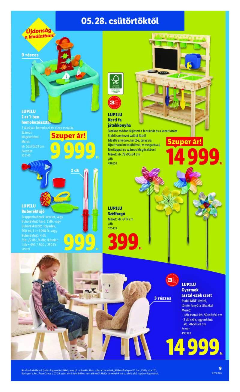 Lidl Érvényes 05.28-tól 9 oldal