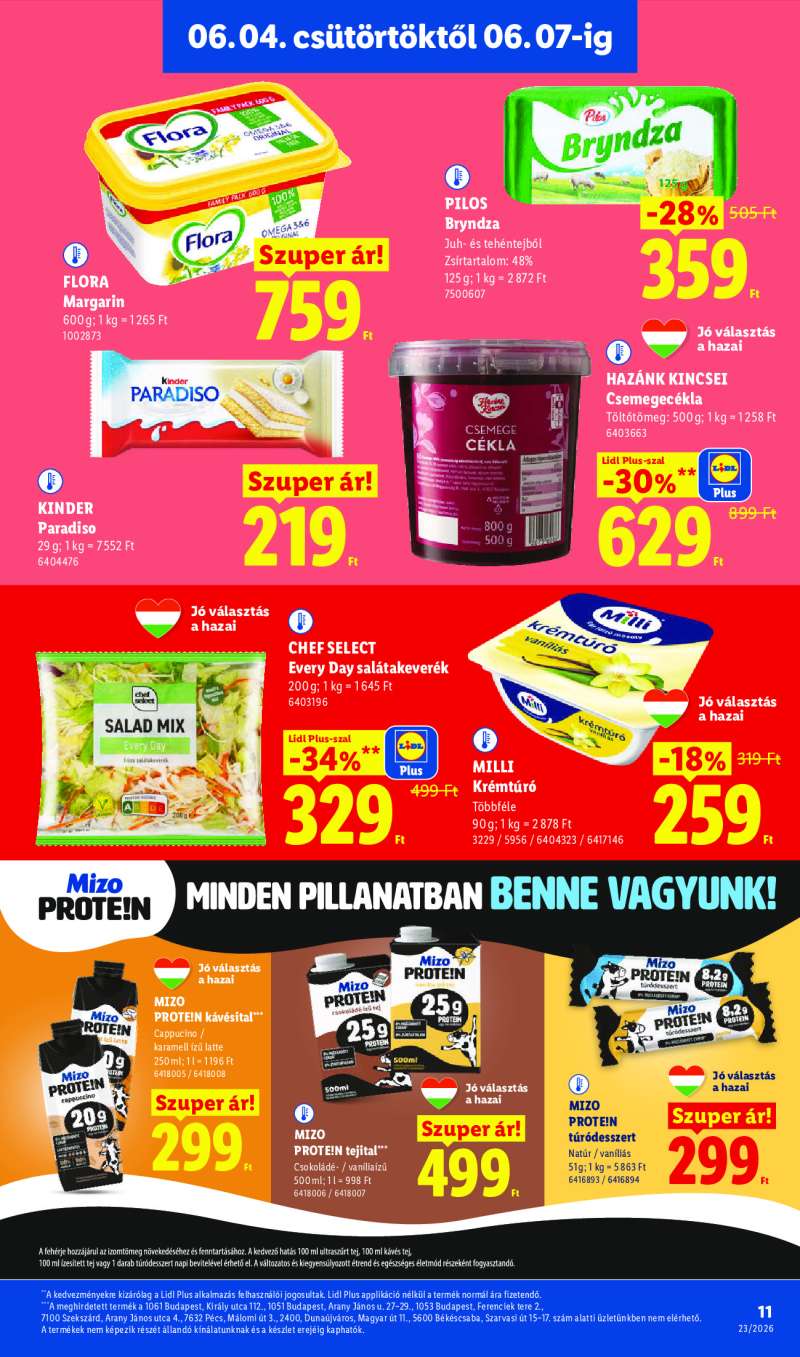 Lidl Érvényes 06.04-től 11 oldal
