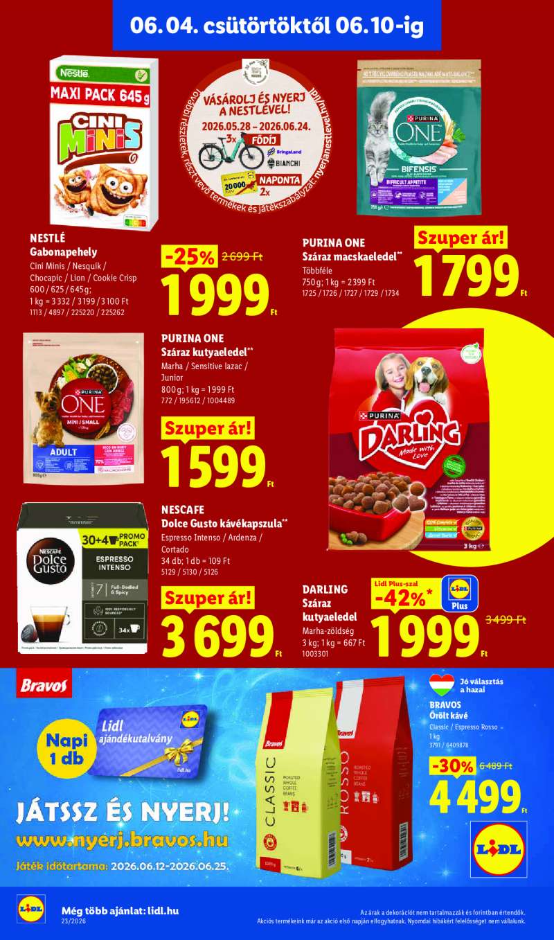 Lidl Érvényes 06.04-től 14 oldal
