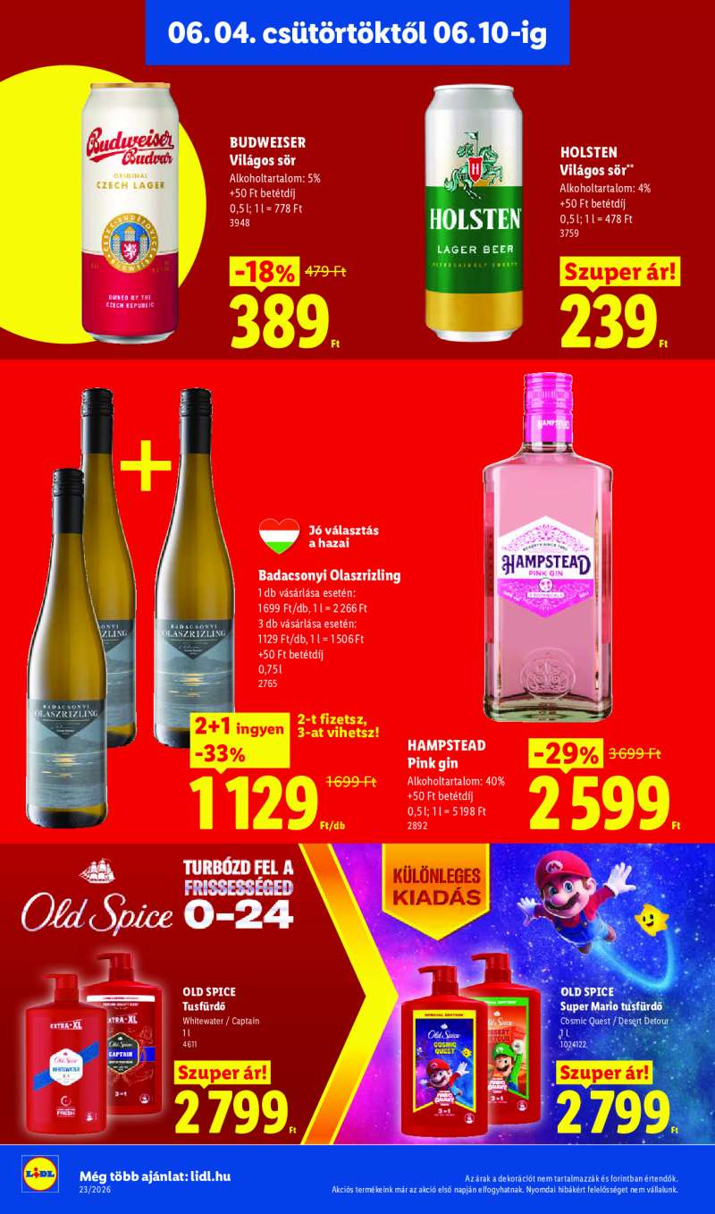 Lidl Érvényes 06.04-től 16 oldal