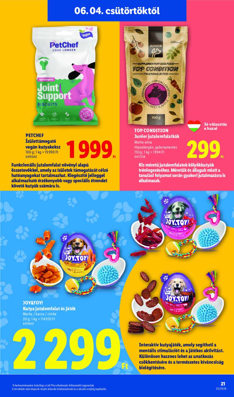 Lidl Érvényes 06.04-től 21 oldal