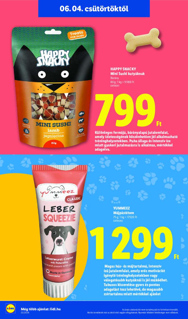 Lidl Érvényes 06.04-től 22 oldal