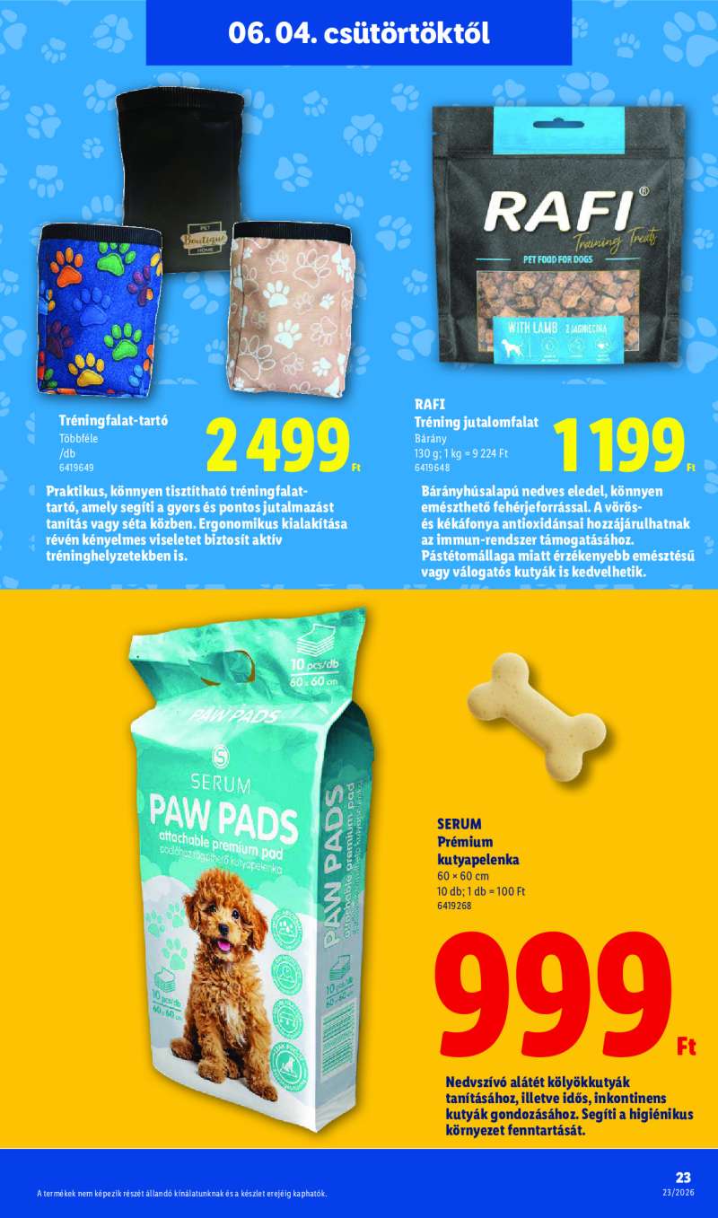 Lidl Érvényes 06.04-től 23 oldal