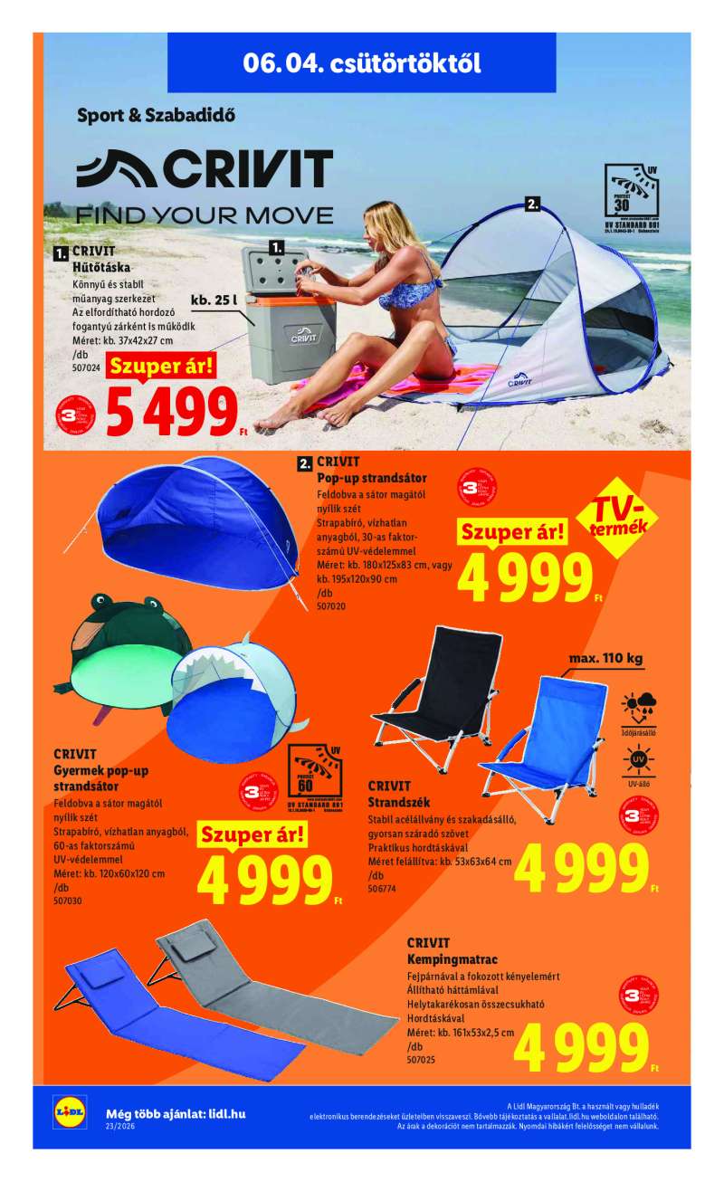 Lidl Érvényes 06.04-től 30 oldal