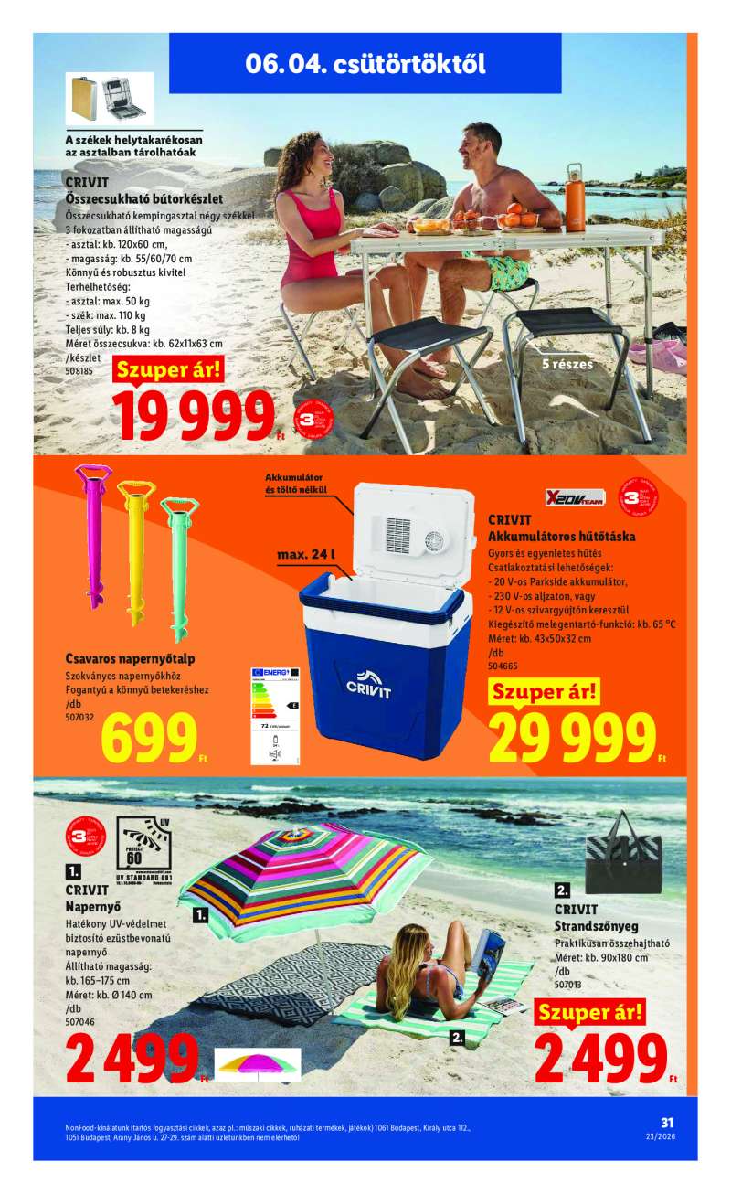 Lidl Érvényes 06.04-től 31 oldal