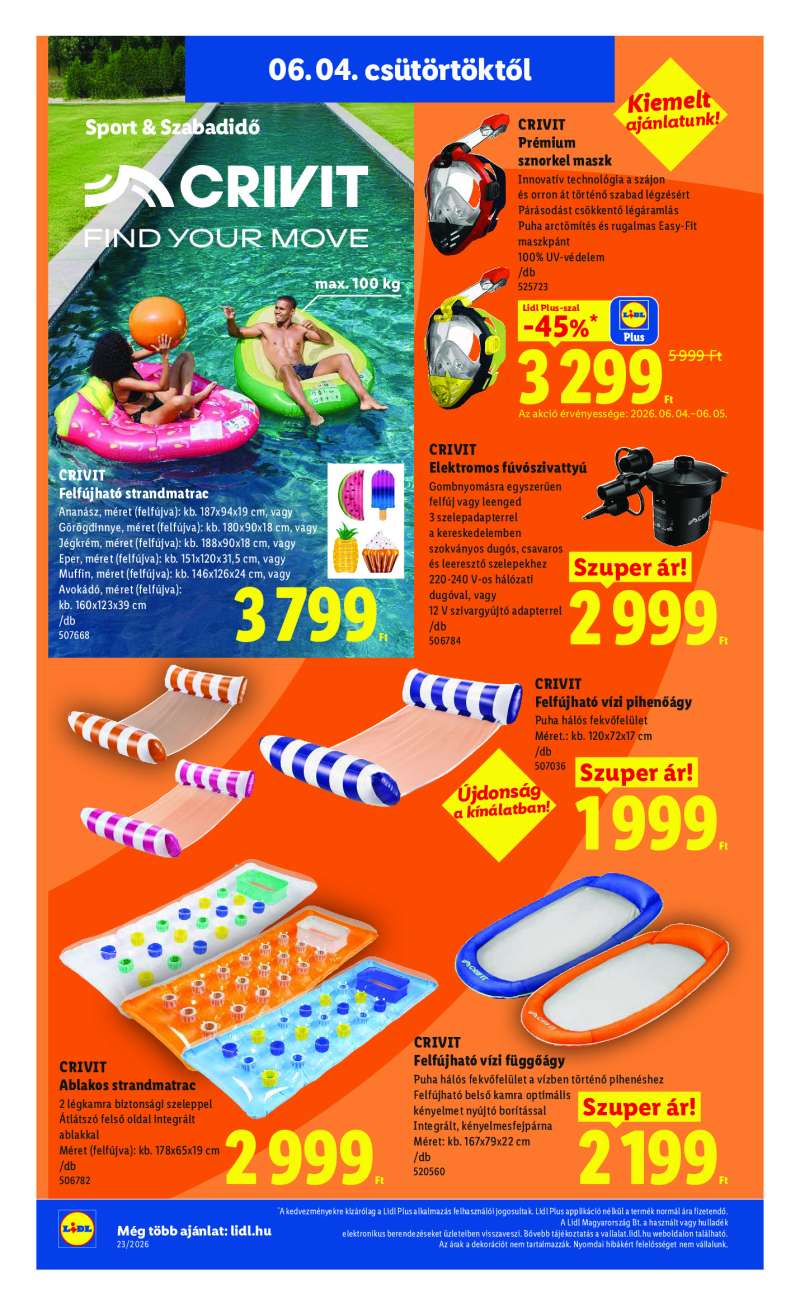 Lidl Érvényes 06.04-től 32 oldal
