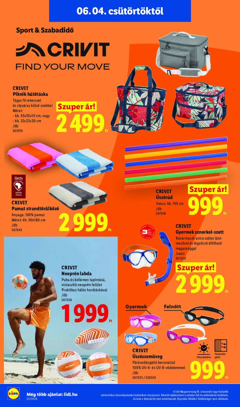 Lidl Érvényes 06.04-től 34 oldal