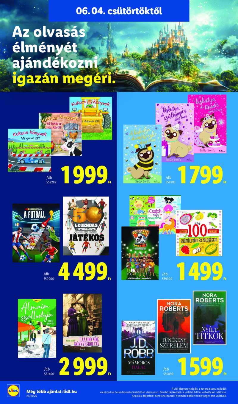 Lidl Érvényes 06.04-től 36 oldal