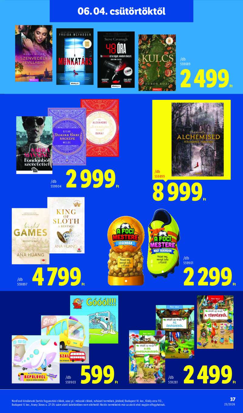 Lidl Érvényes 06.04-től 37 oldal