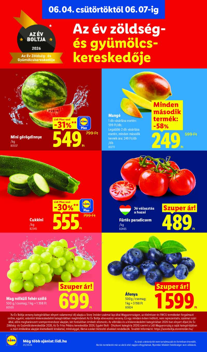 Lidl Érvényes 06.04-től 4 oldal