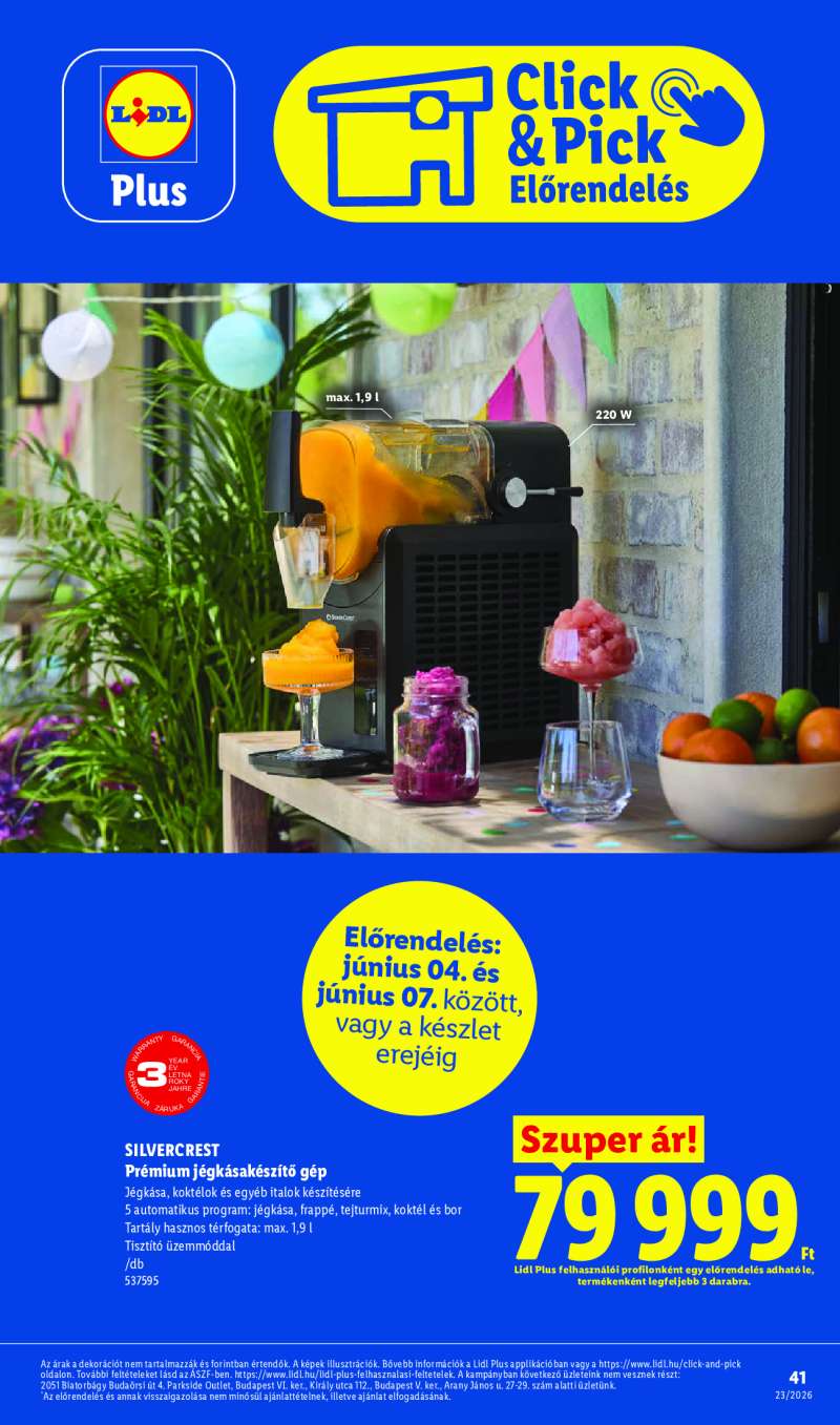 Lidl Érvényes 06.04-től 41 oldal