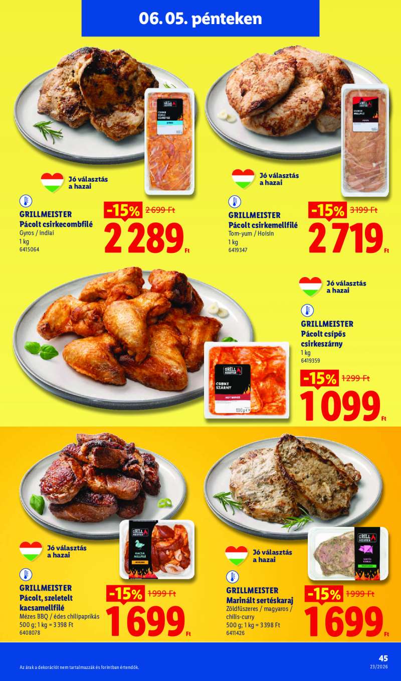 Lidl Érvényes 06.04-től 45 oldal