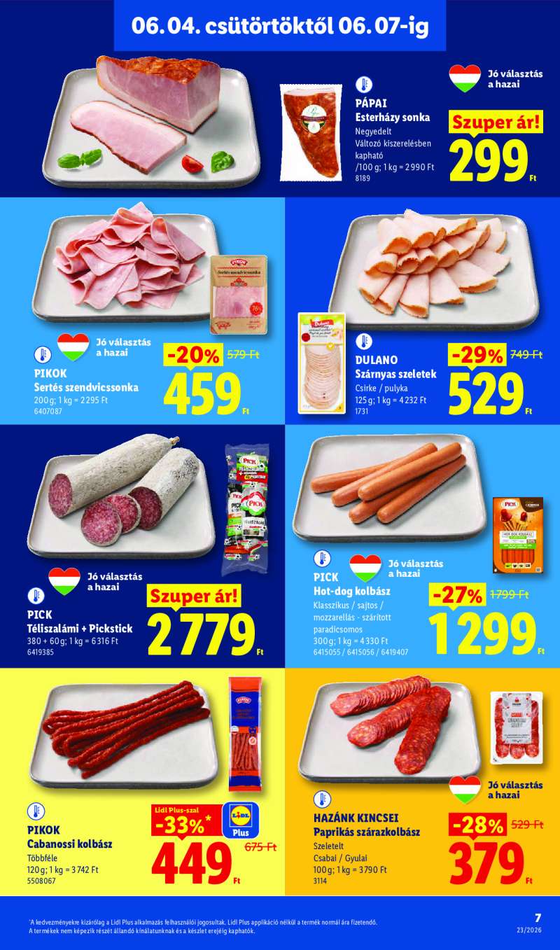 Lidl Érvényes 06.04-től 7 oldal