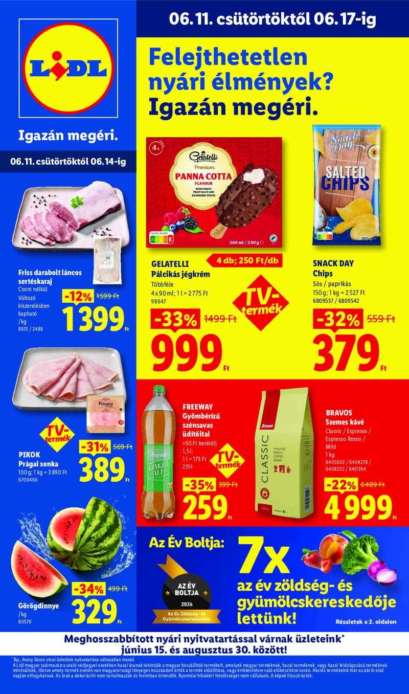 Lidl Érvényes 06.11-től 1 oldal