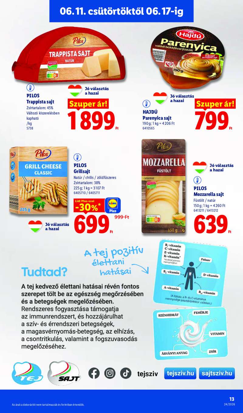 Lidl Érvényes 06.11-től 13 oldal