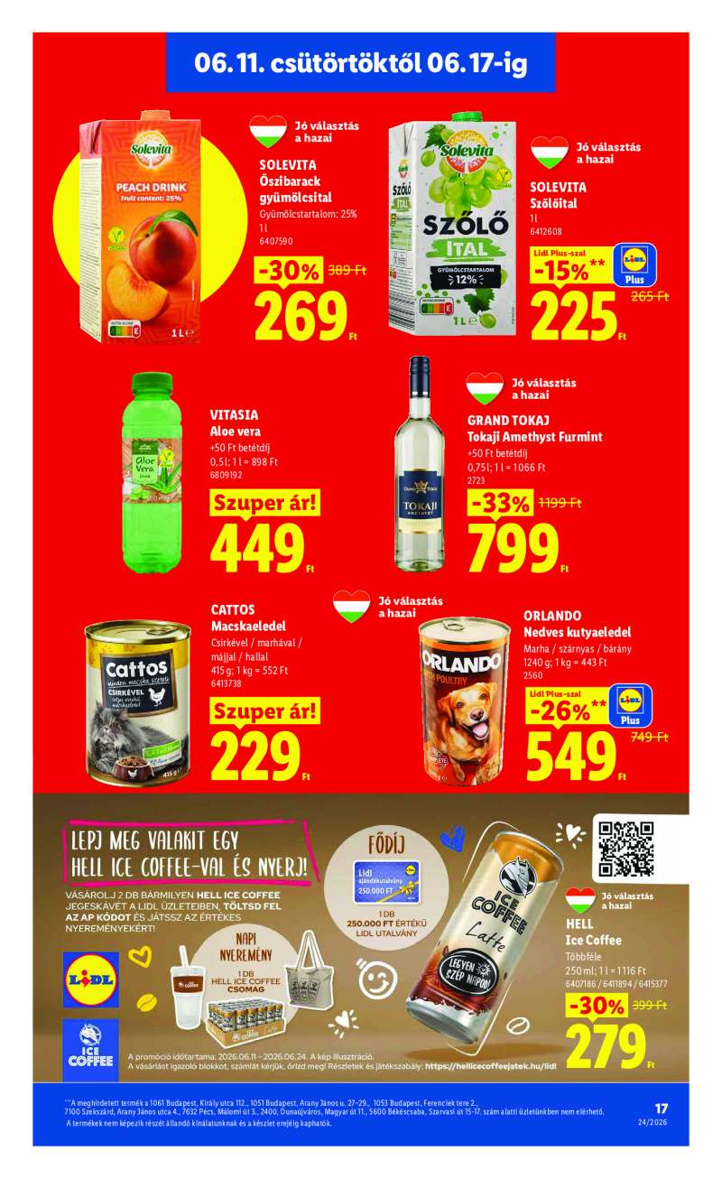 Lidl Érvényes 06.11-től 17 oldal