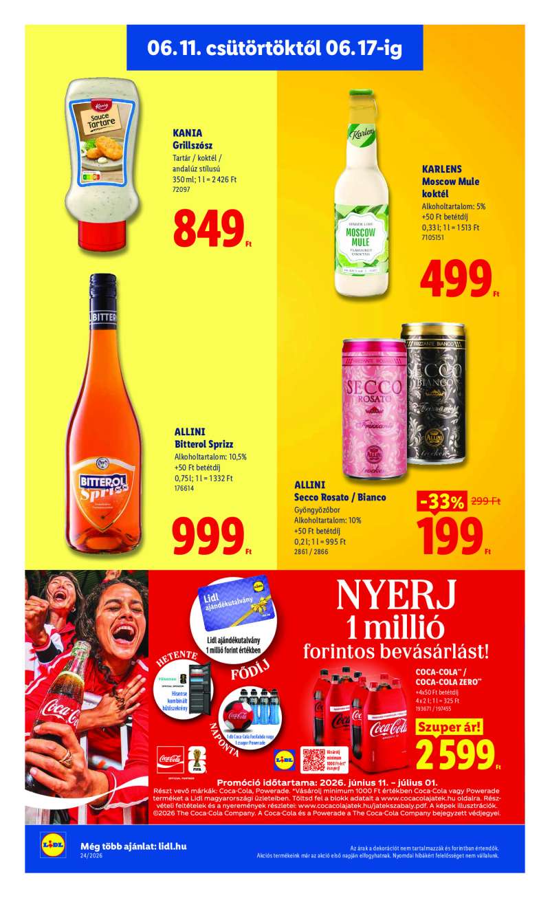 Lidl Érvényes 06.11-től 24 oldal