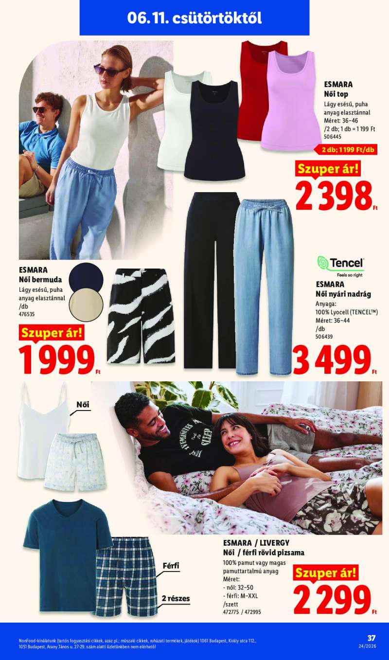 Lidl Érvényes 06.11-től 37 oldal