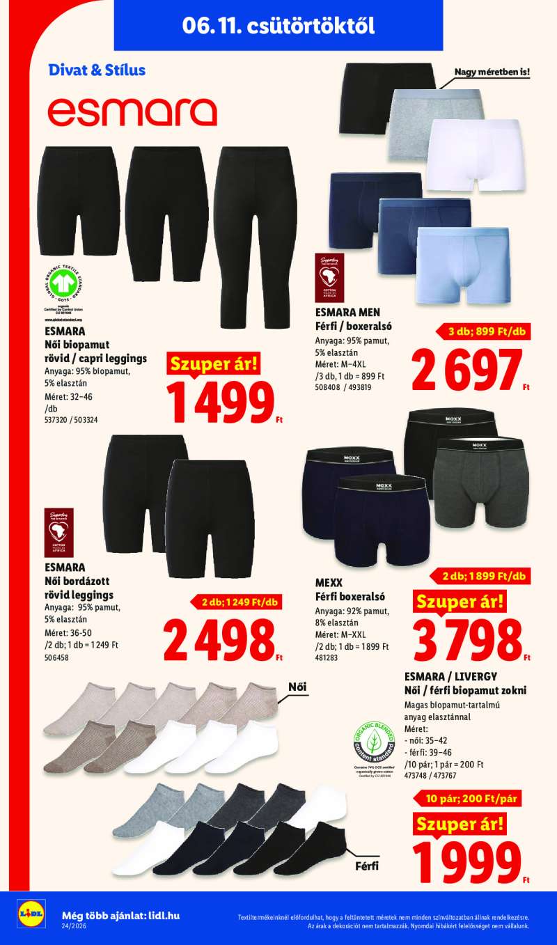 Lidl Érvényes 06.11-től 40 oldal