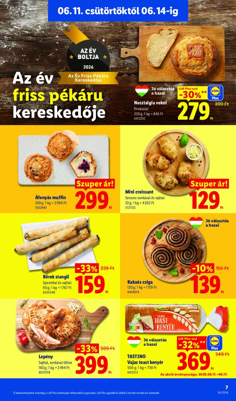 Lidl Érvényes 06.11-től 7 oldal