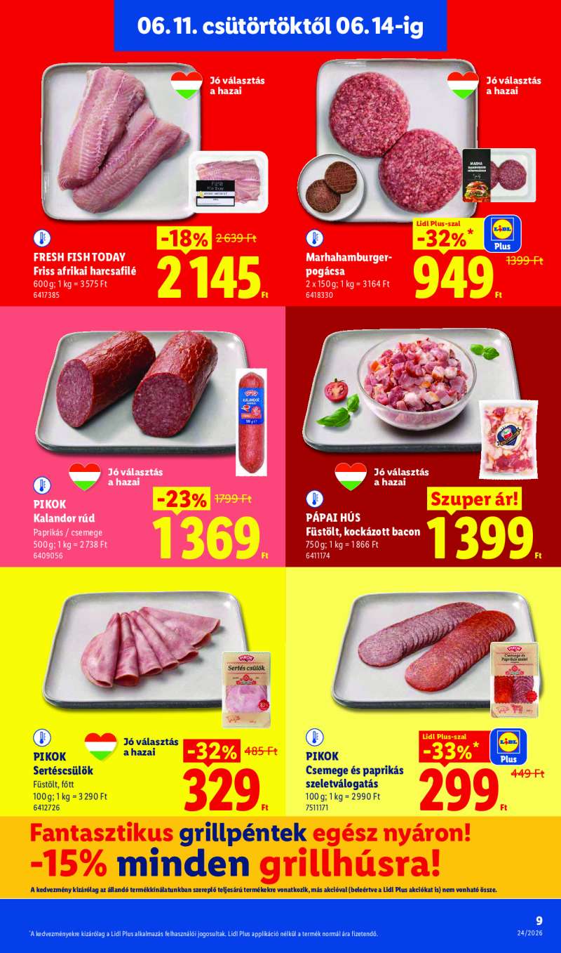 Lidl Érvényes 06.11-től 9 oldal