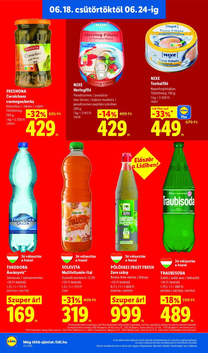 Lidl Érvényes 06.18-tól 10 oldal